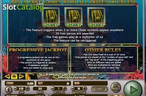 Οθόνη3. Cash Reef (Habanero) Κουλοχέρης 