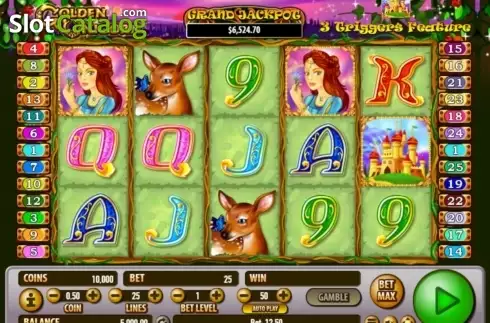 Οθόνη5. Golden Unicorn Κουλοχέρης