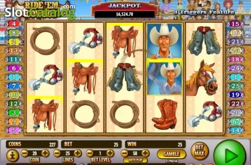 Οθόνη8. Ride 'em Cowboy Κουλοχέρης