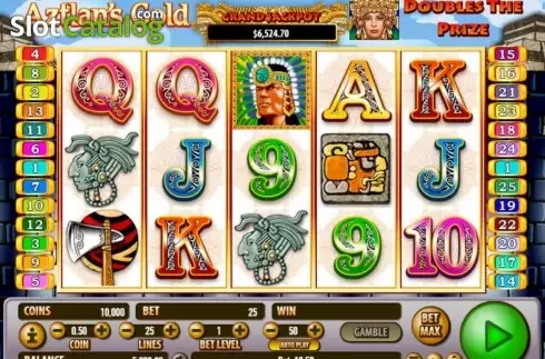 Οθόνη5. Aztlan's Gold Κουλοχέρης