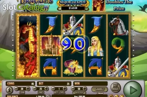 Οθόνη7. Dragon's Realm Κουλοχέρης
