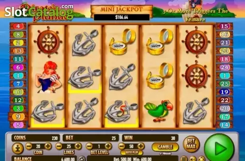 Οθόνη7. Pirate's Plunder (Habanero Systems) Κουλοχέρης