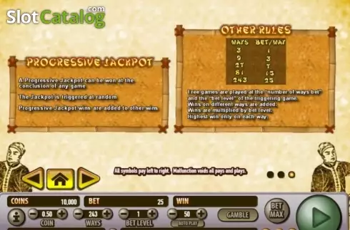 Οθόνη4. Shaolin Fortunes Κουλοχέρης