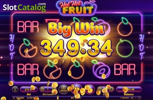 Οθόνη3. Hot Hot Fruit Κουλοχέρης 
