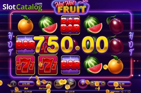 Οθόνη4. Hot Hot Fruit Κουλοχέρης 