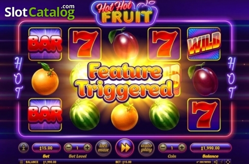 Οθόνη5. Hot Hot Fruit Κουλοχέρης 