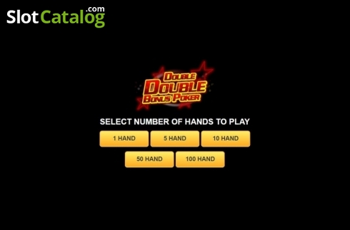 Οθόνη2. Double Double Bonus Poker (Habanero) Κουλοχέρης