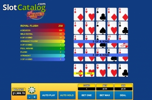 Οθόνη4. Deuces Wild (Habanero) Κουλοχέρης