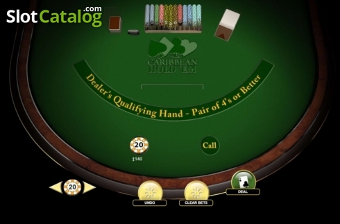 Οθόνη2. Caribbean Hold'em Κουλοχέρης