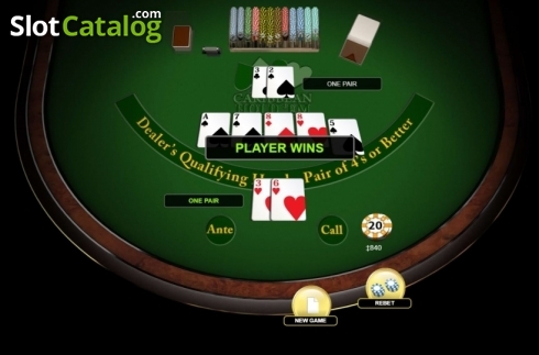 Οθόνη5. Caribbean Hold'em Κουλοχέρης
