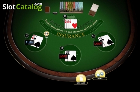 Οθόνη4. Blackjack 3 Hand Κουλοχέρης
