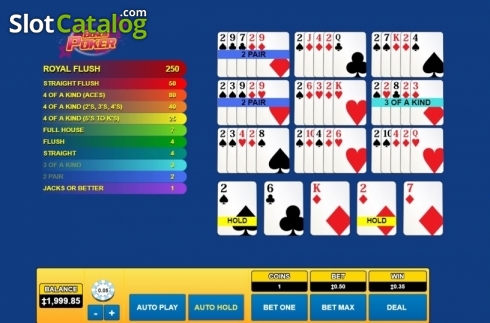Οθόνη5. Bonus Poker (Habanero) Κουλοχέρης