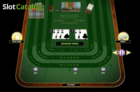 Οθόνη4. Baccarat Zero Commission Κουλοχέρης 