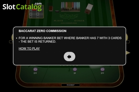 Οθόνη5. Baccarat Zero Commission Κουλοχέρης 