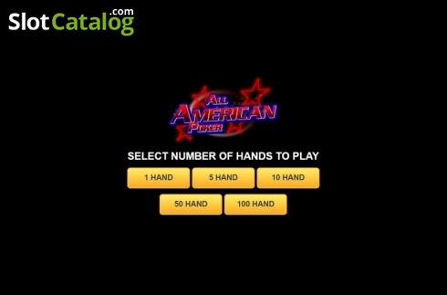 Οθόνη2. All American Poker (Habanero) Κουλοχέρης