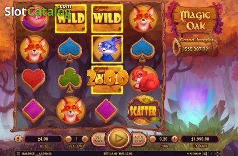 Οθόνη3. Magic Oak Κουλοχέρης