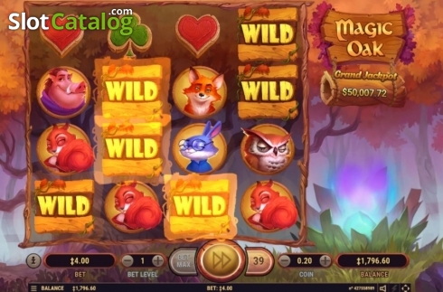 Οθόνη4. Magic Oak Κουλοχέρης