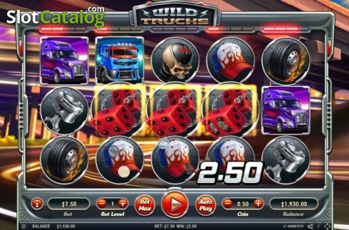 Οθόνη3. Wild Trucks Κουλοχέρης