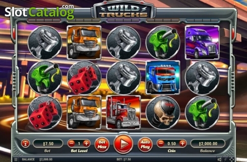Οθόνη2. Wild Trucks Κουλοχέρης
