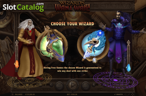 Οθόνη5. Wizards Want War Κουλοχέρης