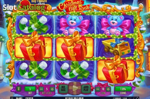 Οθόνη6. Christmas Gift Rush Κουλοχέρης 