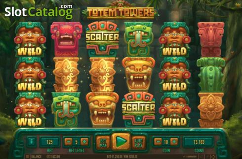 Οθόνη3. Totem Towers Κουλοχέρης