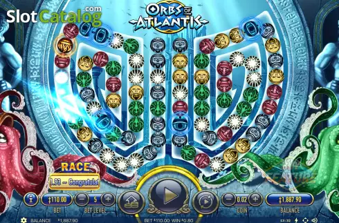 Οθόνη6. Orbs of Atlantis Κουλοχέρης