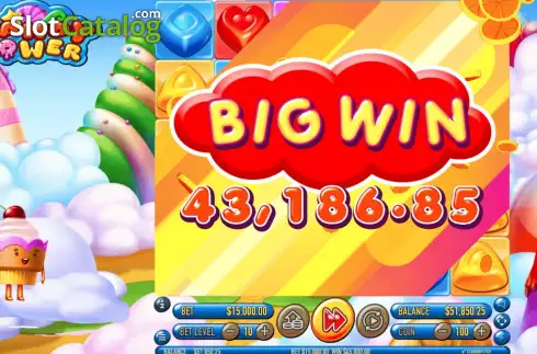 Οθόνη4. Candy Tower Κουλοχέρης