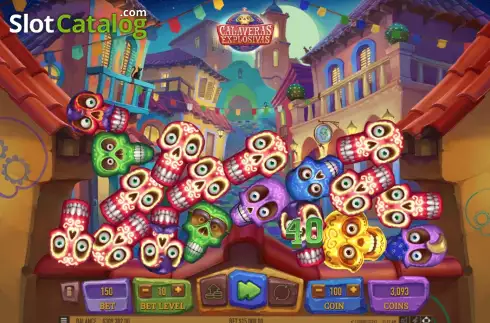 Οθόνη3. Calaveras Explosivas Κουλοχέρης