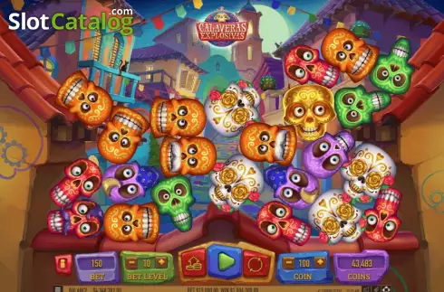 Οθόνη4. Calaveras Explosivas Κουλοχέρης