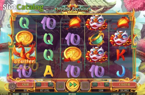 Οθόνη3. Mystic Fortune Deluxe Κουλοχέρης 