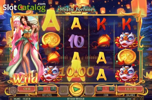 Οθόνη8. Mystic Fortune Deluxe Κουλοχέρης 