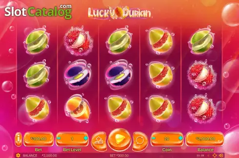 Οθόνη2. Lucky Durian Κουλοχέρης