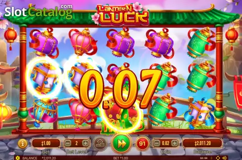 Οθόνη3. Lantern Luck Κουλοχέρης 
