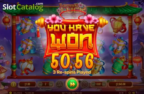 Οθόνη8. Lantern Luck Κουλοχέρης 
