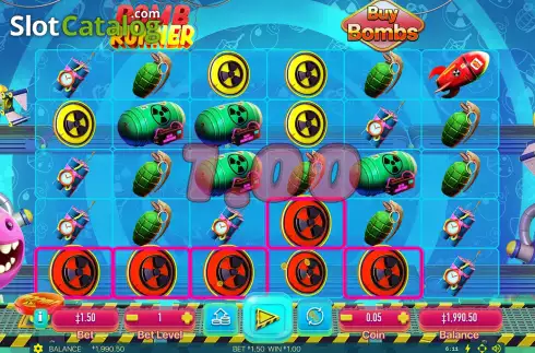 Οθόνη3. Bomb Runner Κουλοχέρης