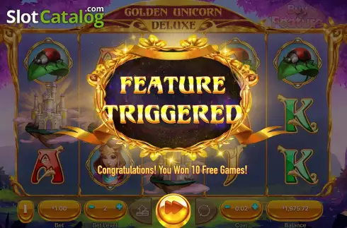 Οθόνη7. Golden Unicorn Deluxe Κουλοχέρης