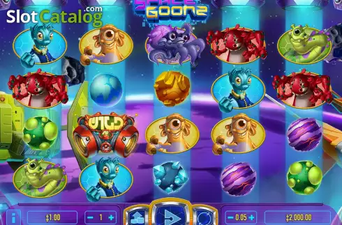 Οθόνη2. Space Goonz Κουλοχέρης