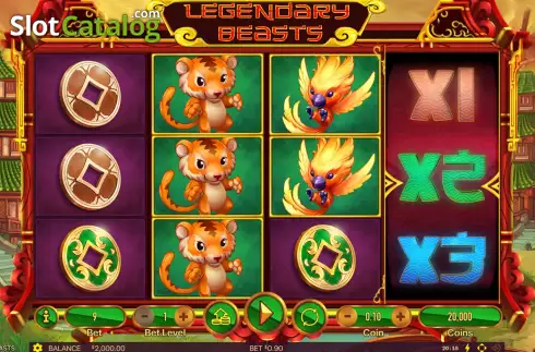 Οθόνη2. Legendary Beasts Κουλοχέρης 
