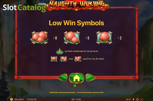 Οθόνη8. Naughty Wukong Κουλοχέρης