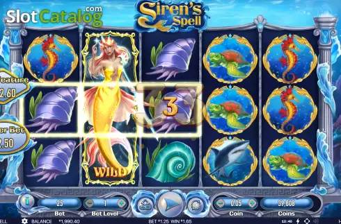 Οθόνη4. Siren's Spell Κουλοχέρης