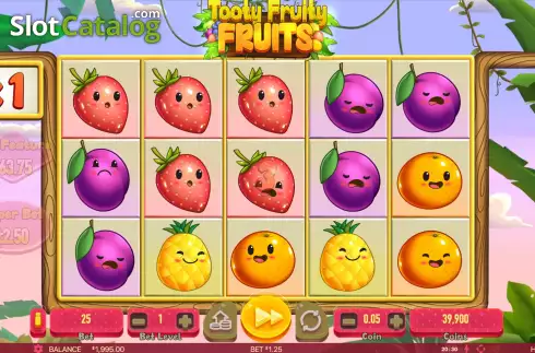 Οθόνη3. Tooty Fruity Fruits Κουλοχέρης