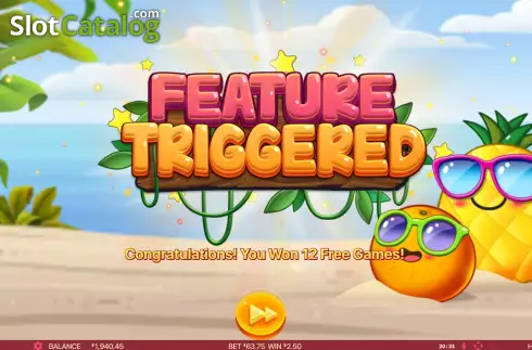 Οθόνη7. Tooty Fruity Fruits Κουλοχέρης