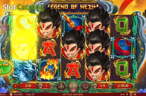 Οθόνη8. Legend of Nezha (Habanero) Κουλοχέρης 