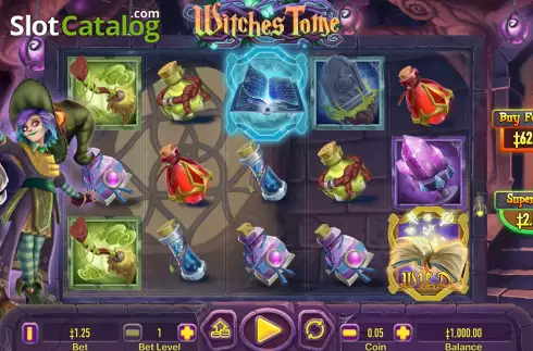 Οθόνη2. Witches Tome Κουλοχέρης