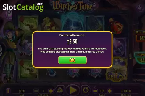 Οθόνη3. Witches Tome Κουλοχέρης