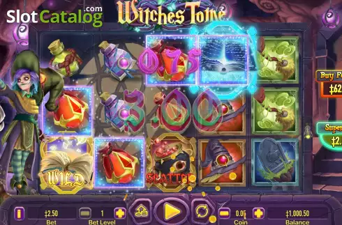 Οθόνη4. Witches Tome Κουλοχέρης