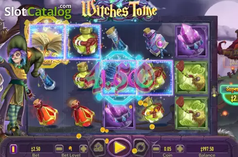 Οθόνη7. Witches Tome Κουλοχέρης