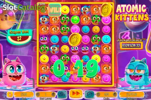 Οθόνη5. Atomic Kittens Κουλοχέρης