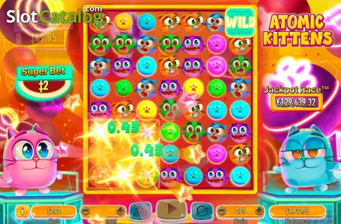 Οθόνη9. Atomic Kittens Κουλοχέρης